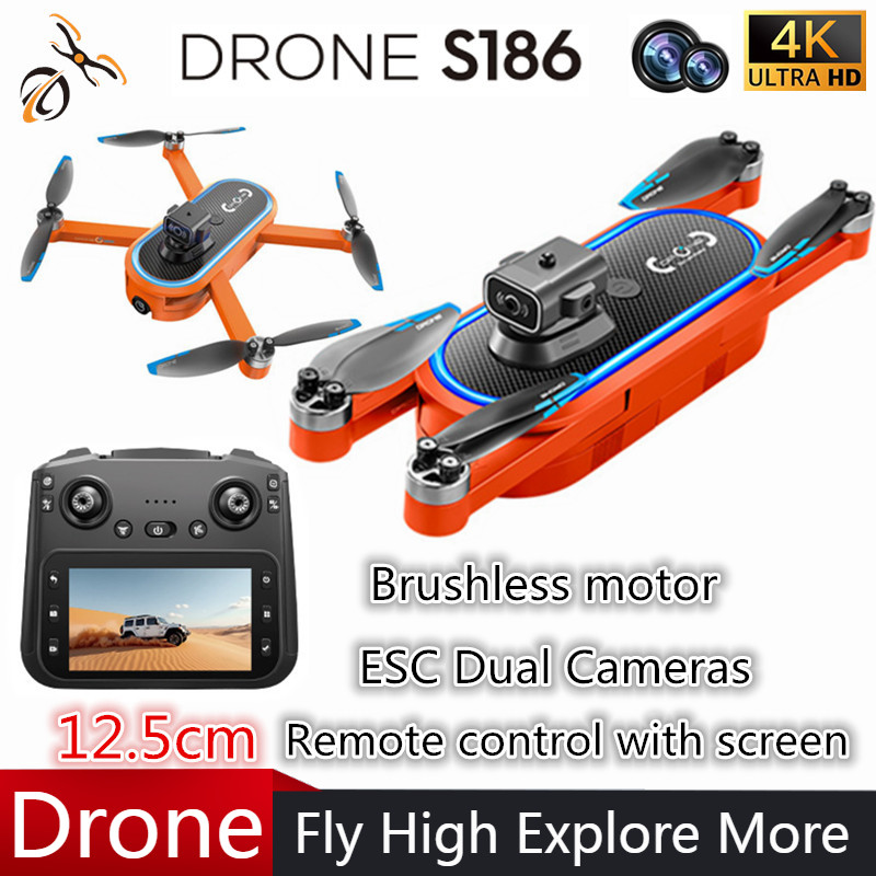 Drone Rc Cable - Дрон S186 2025 года, профессиональный 4K