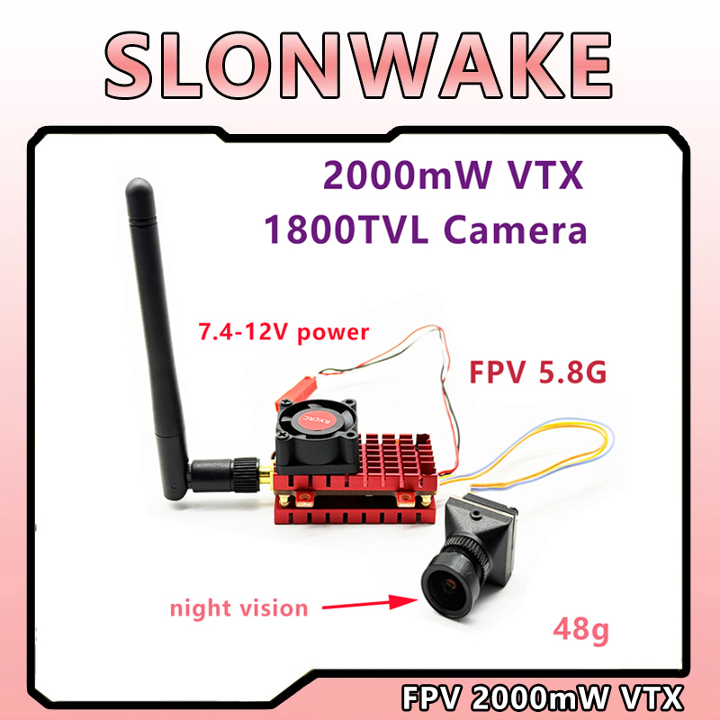 Quadcopter Frame - SLONWAKE 2 Вт 2000 МВт 5,8G
