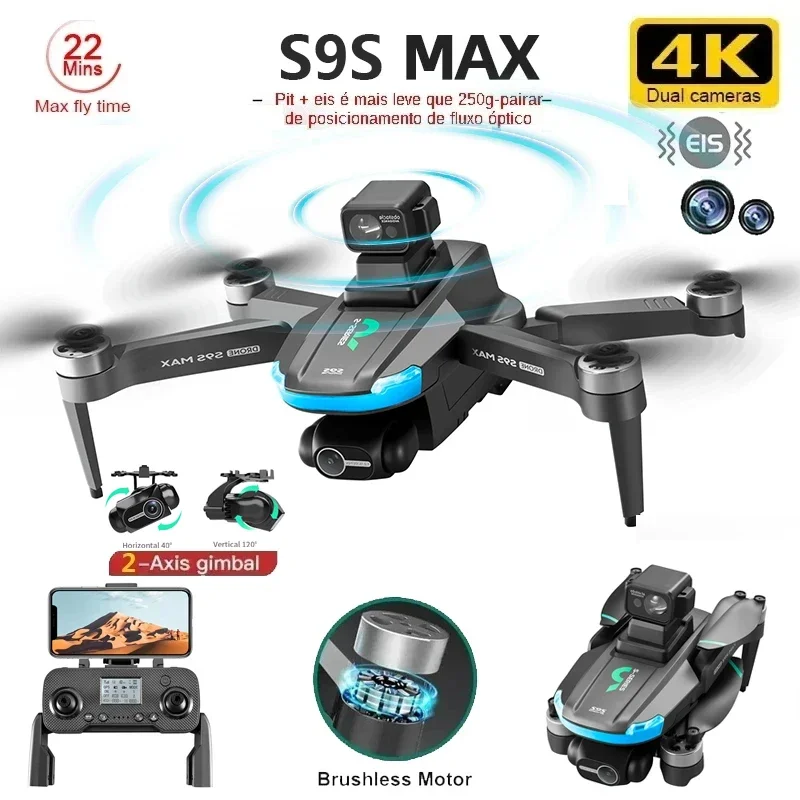 Drone Rc Cable - НОВЫЙ S9S MAX MINI Drone 4K