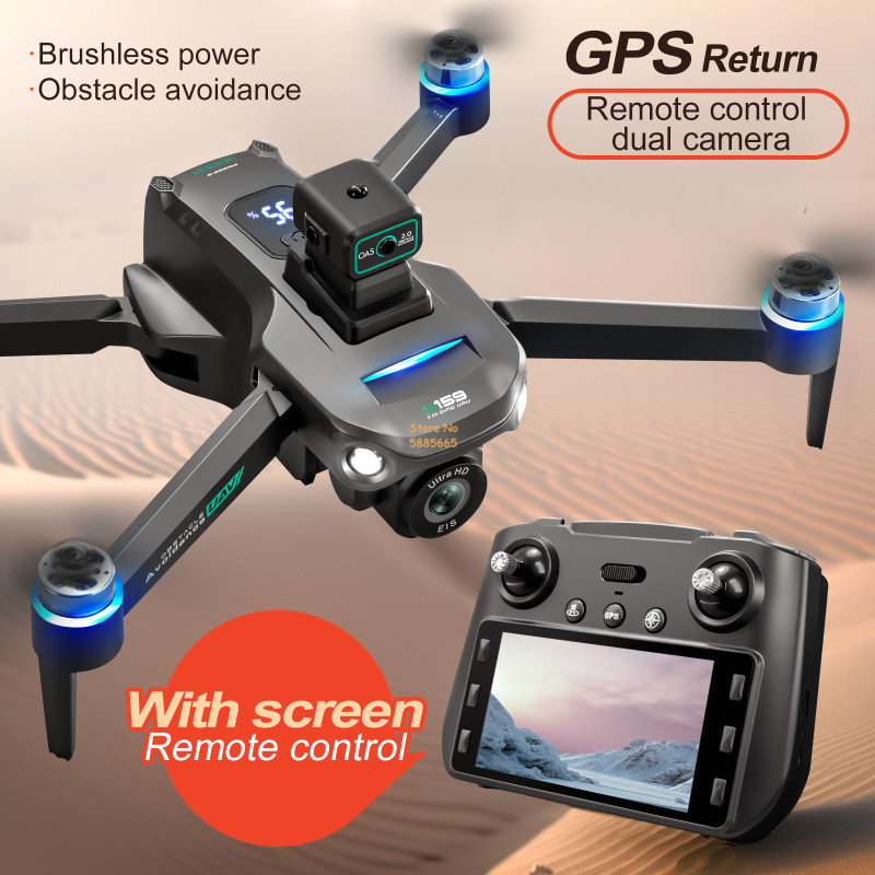 Drone Rc Cable - Двойная камера 8K, 5G, WIFI, FPV,