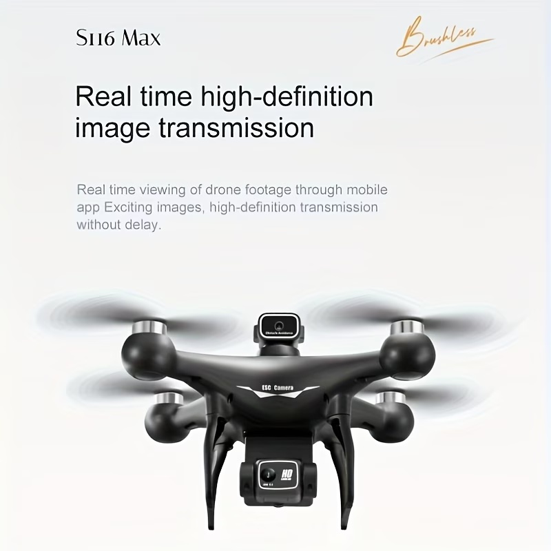 Drone Rc S116 - Новый дрон S116 с бесщеточным двигателем