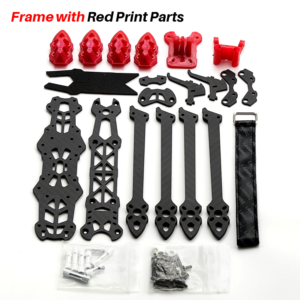 Carbon Fiber Drone Arm - Mark4 5-дюймовый гоночный дрон FPV, рама