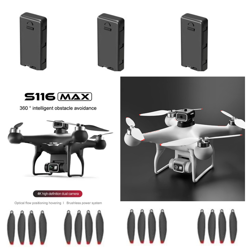 Drone Rc S116 - Аккумулятор и пропеллеры для радиоуправляемого дрона
