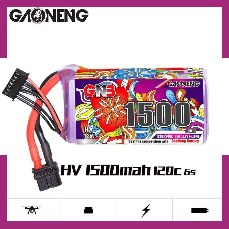 2 шт. GNB 6S Lipo аккумулятор  – обзор и цена Drone Lipo Battery