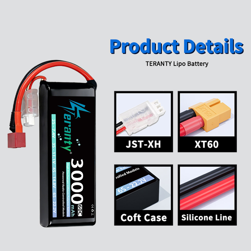Аккумулятор LiPo TERANTY 2S 30 – обзор и цена Drone Lipo Battery