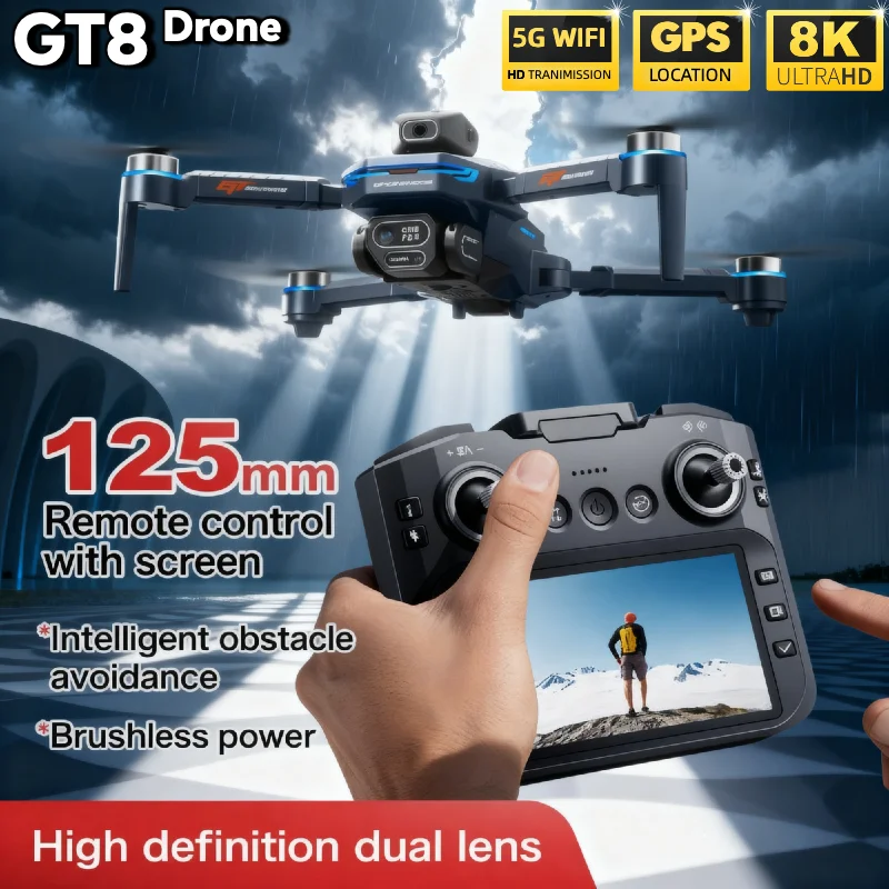 ГОРЯЧИЙ Для LSRC GT8 Дрон 4K П – обзор и цена Drone Rc Folding
