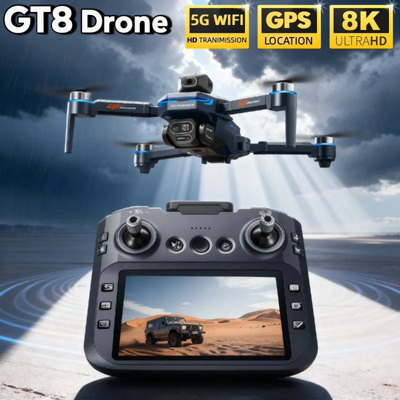 ГОРЯЧИЙ Для LSRC GT8 Дрон 4K П – обзор и цена Drone Rc Folding