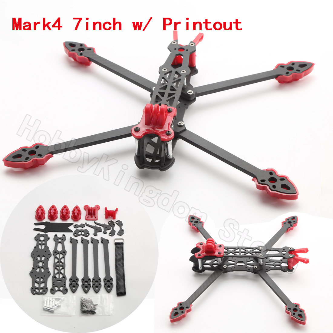7-дюймовая рама для дрона Mark – обзор и цена Carbon Fiber Drone Arm