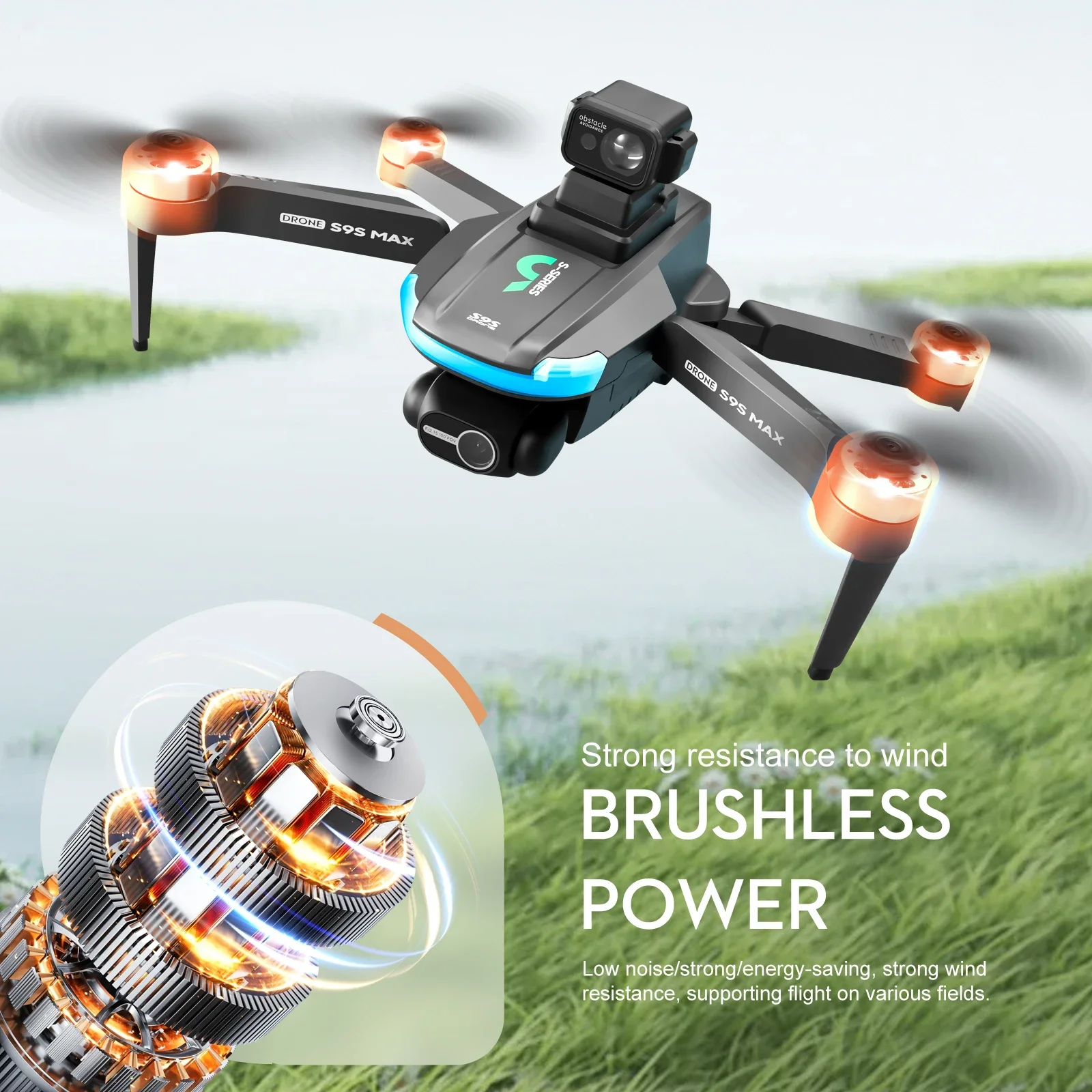 НОВЫЙ S9S MAX MINI Drone 4K 2- – обзор и цена Drone Rc Cable