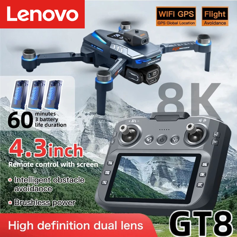 Дрон Lenovo GT8 8K профессиона – обзор и цена Drone Rc Folding