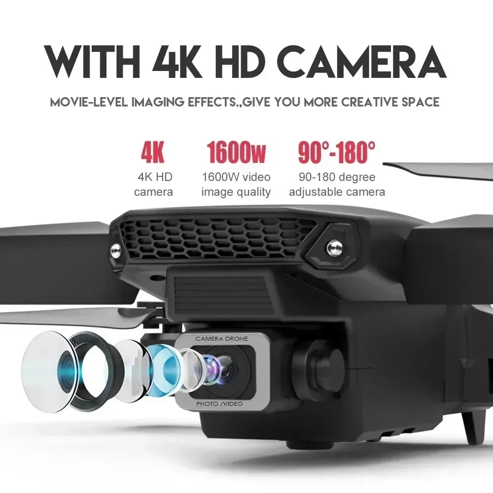 E88 Pro WIFI FPV Дрон Широкоуг – обзор и цена Drone Rc Cable
