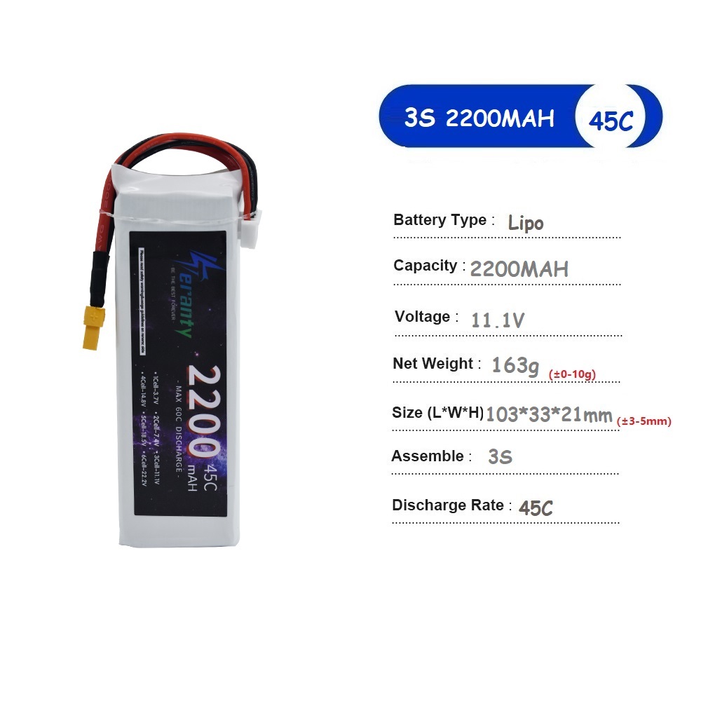3S 11,1 В Lipo аккумулятор Dea – обзор и цена Drone Lipo Battery