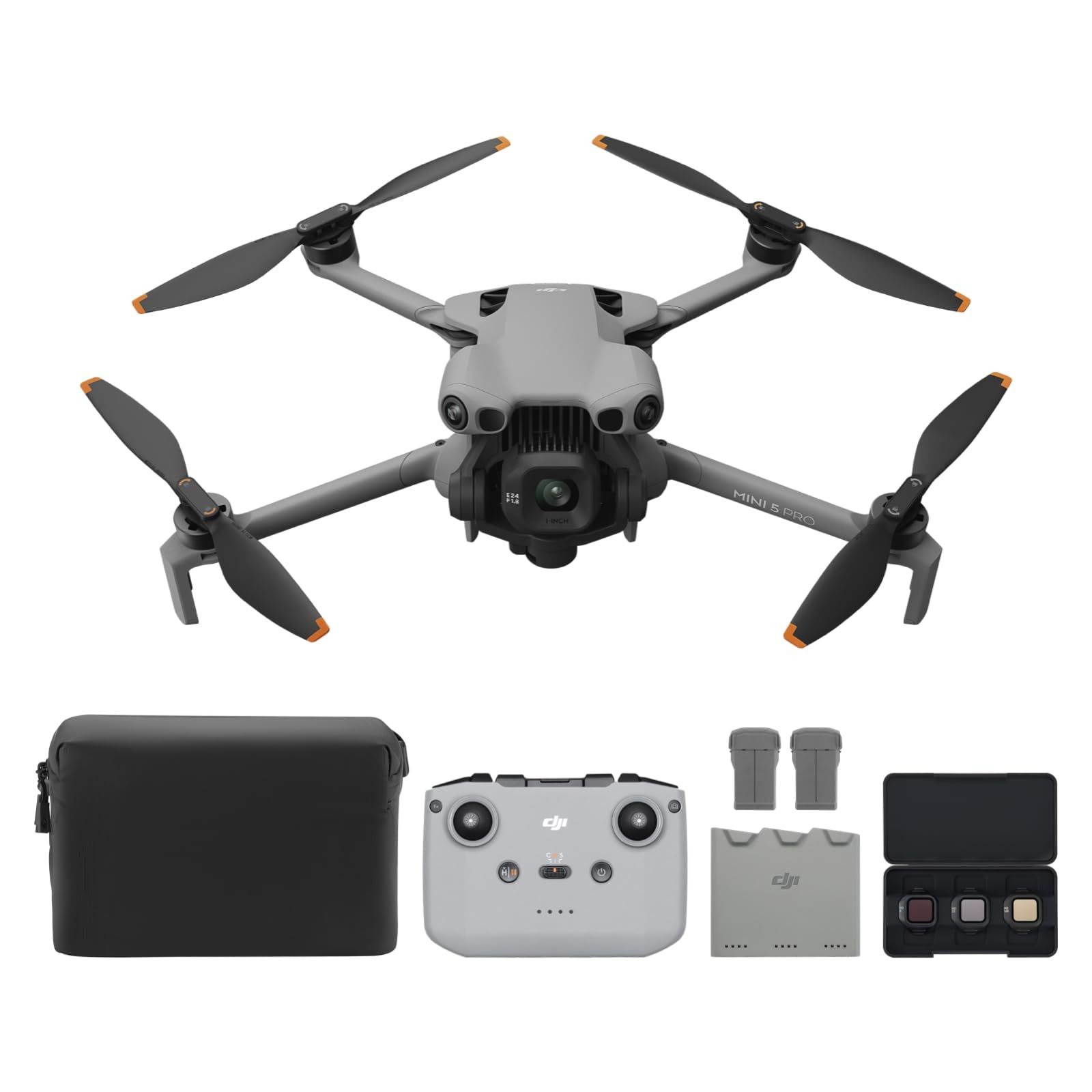 DJI Mini 5 Pro Fly More Combo  – обзор и цена Drone Rc N3 3 Batteries