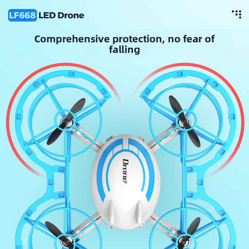 Мини-дрон с LED-подсветкой, 4- – обзор и цена Drone Rc Cable