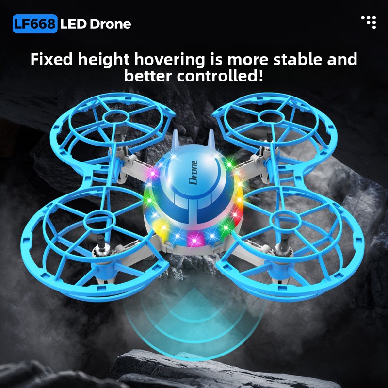 Мини-дрон с LED-подсветкой, 4- – обзор и цена Drone Rc Cable