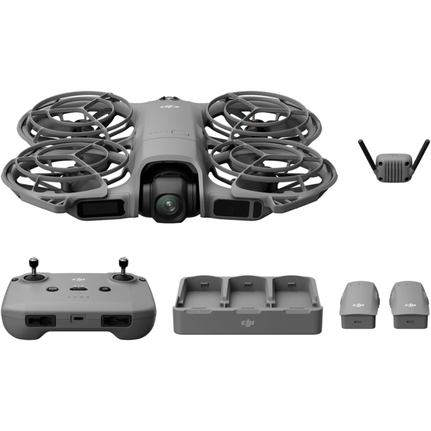 Дрон DJI Neo 2 Fly More Combo  – обзор и цена Drone Rc N3 3 Batteries