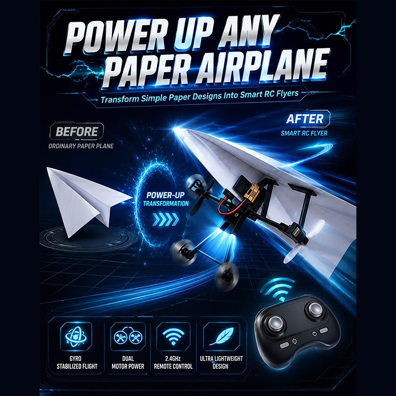 Набор для сборки бумажного сам – обзор и цена Drone Rc Jet