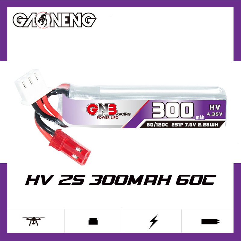 GAONENG GNB 2S 7,6 В 300 мАч 6 – обзор и цена Drone Lipo Battery